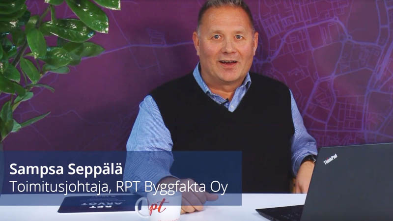 Sampsa Seppälä, RPT Byggfakta Oy